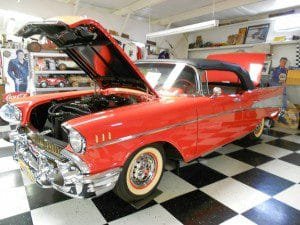 1957 chevy bel air convertible