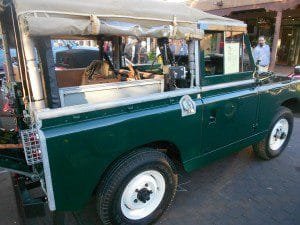 land rover safari model