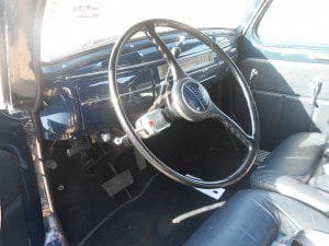 willys americar interior