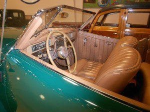 1941 Packard interior