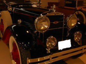 1929 Stutz M Series Le baron front end grille 