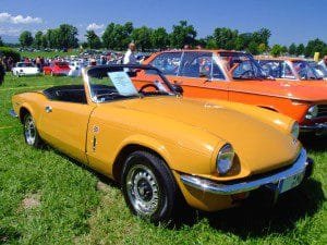 1973 model of the Triumph Spitfire