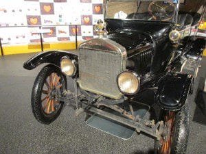 Ford Model T wood spoked wheels