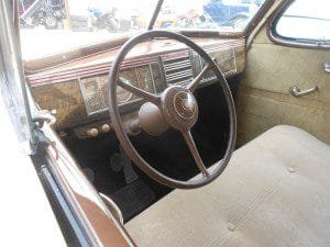 1939 Plymouth flat dashboard