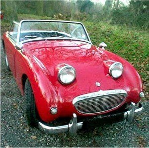 1960 Austin_Healey Sprite. Photo from the public domain