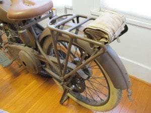 World War One Army Motorcycle