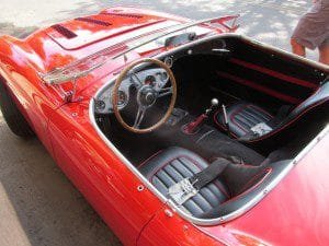 Austin-Healey 100/4 interior