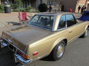 1971 Mercedes 280 SL square line styling