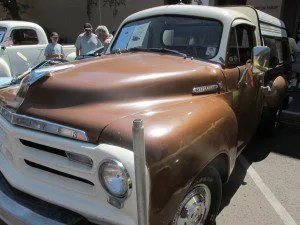 Studebaker Pickup with camper shell