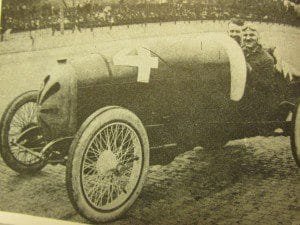 early 1900's race car