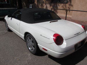 2003 Ford Thunderbird sports car styling