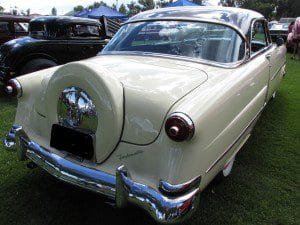 53 Ford Crestline Rear Continental spare tire