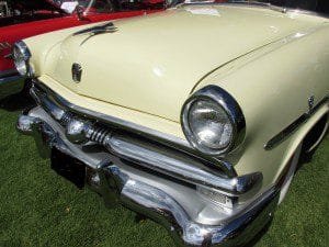 1953 Ford Crestline front grille design