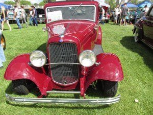 1932 Ford Victoria front end 