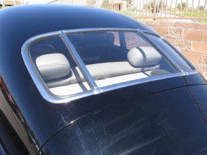 Cadillac new design rear window