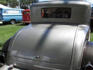 1931 Dodge curved back styling