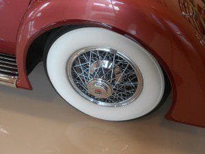 classic car wire wheel