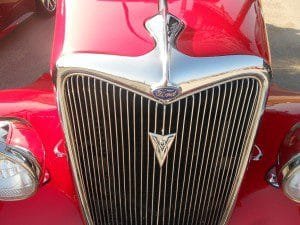 antique ford grille