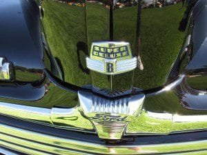 1947 Ford Super Deluxe Eight grille emblem