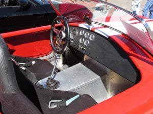 1965 Shelby Cobra cockpit