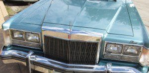 1979 Lincoln Versailles grille and dual headlights