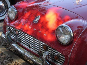 triumph tr 3a grille