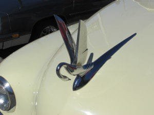 1949 packard hood ornament