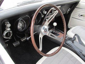 1968 camaro interior