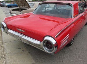 1961 t-bird rear