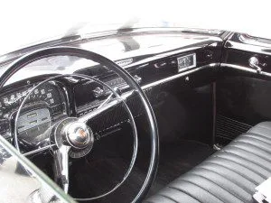 1951 cadillac limousine interior