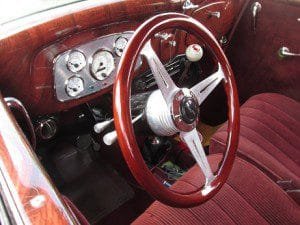 ford model 40 interior