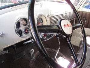 1949 gmc suburban interior and dashboard