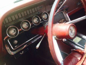 66 ford thunderbird dash