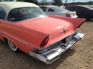 1957 llincoln premiere tail fins