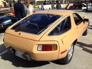 front mounted porsche engine