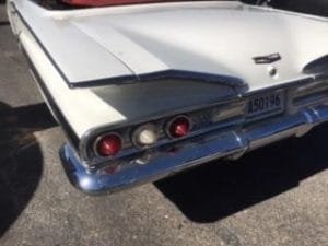 1960 chevy impala taillights