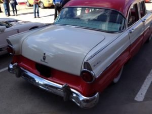 55 ford failrlane styling